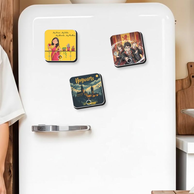 My House My Rules My Ghamla My Phodhas Personalized Musical Fridge Magnet  Funny Rechargeable Gift for Mom